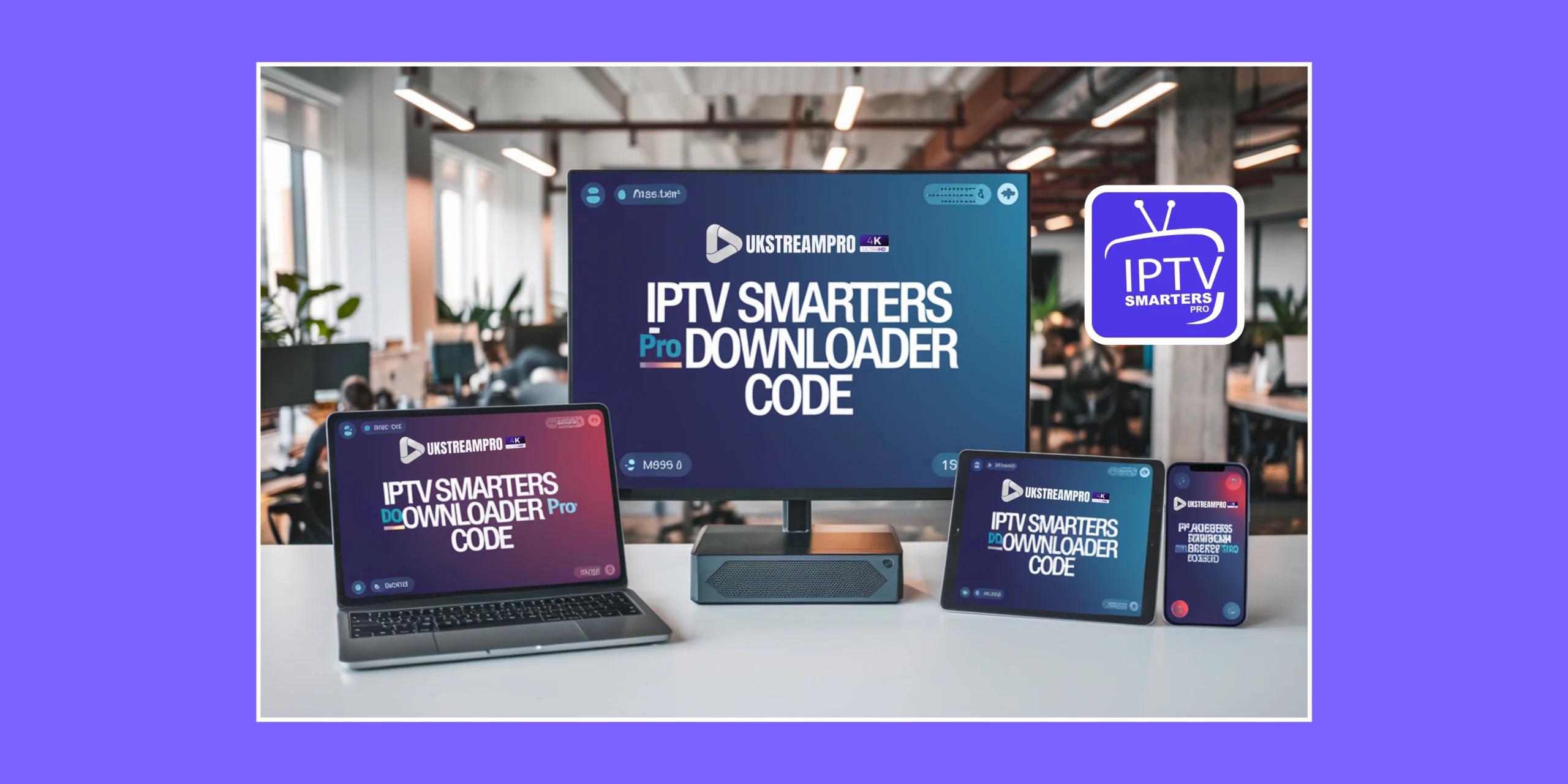 iptv smarters pro downloader code